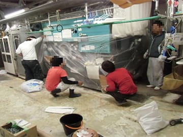 厚膜型エポキシ樹脂塗床