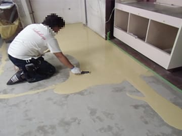 厚膜型エポキシ樹脂塗床