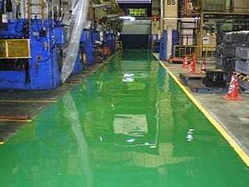 エポキシ樹脂モルタル＋厚膜型エポキシ樹脂塗床