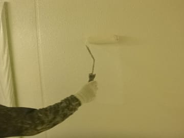 アクリルタイル吹付け