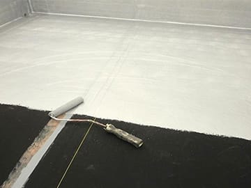 加硫ゴムシート防水接着工法