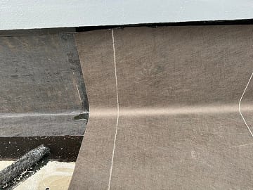 改質アスファルト防水 常温積層工法