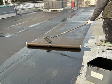 改質アスファルト防水 常温積層工法