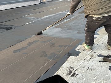改質アスファルト防水 常温積層工法