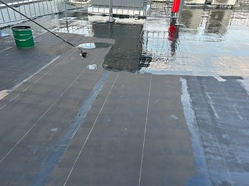 改質アスファルト防水 常温積層工法