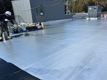 改質アスファルト防水 常温積層工法